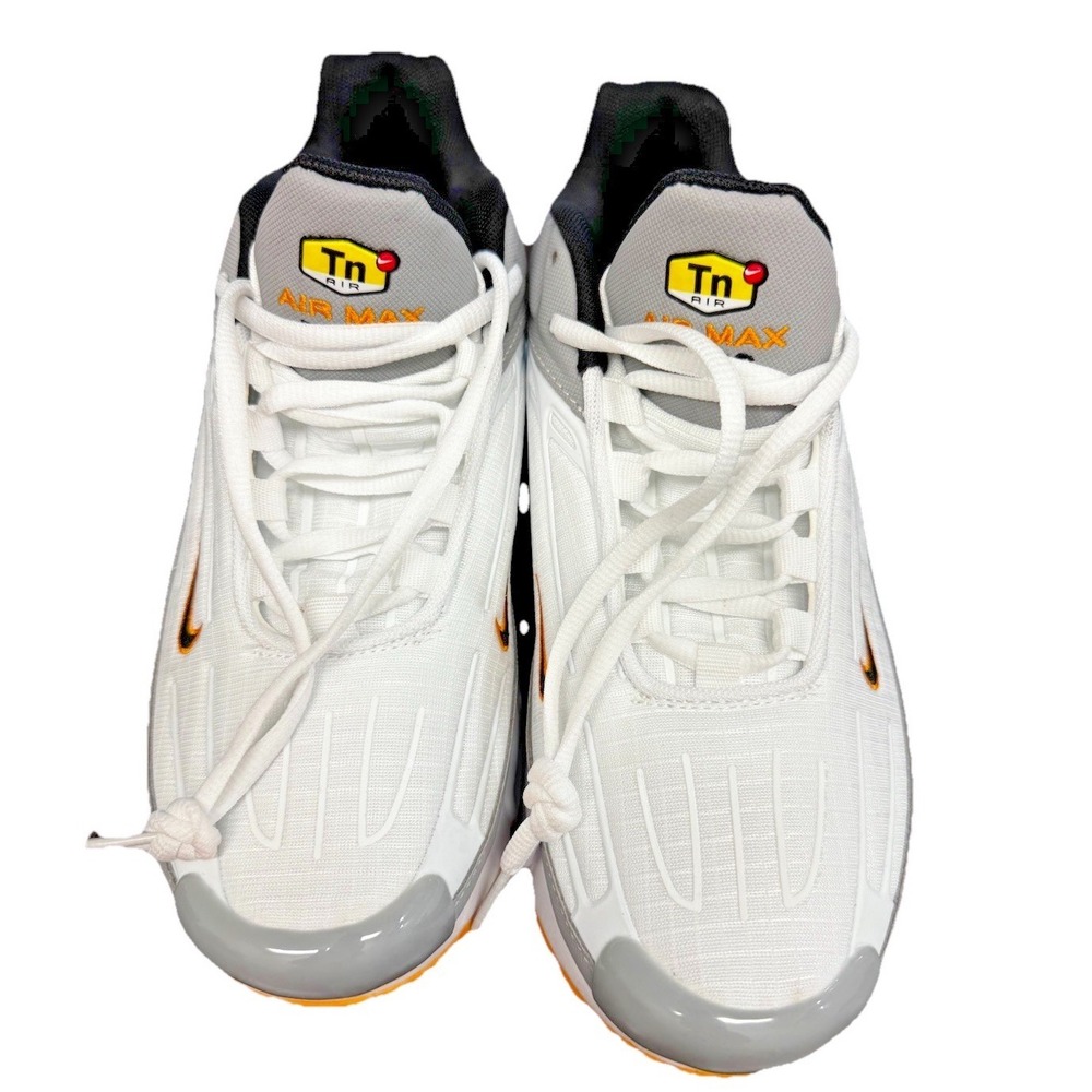 Nike Air Max Plus III TN3 CJ9684-015 White Grey Tour Yellow Men's Size 10 NIB
